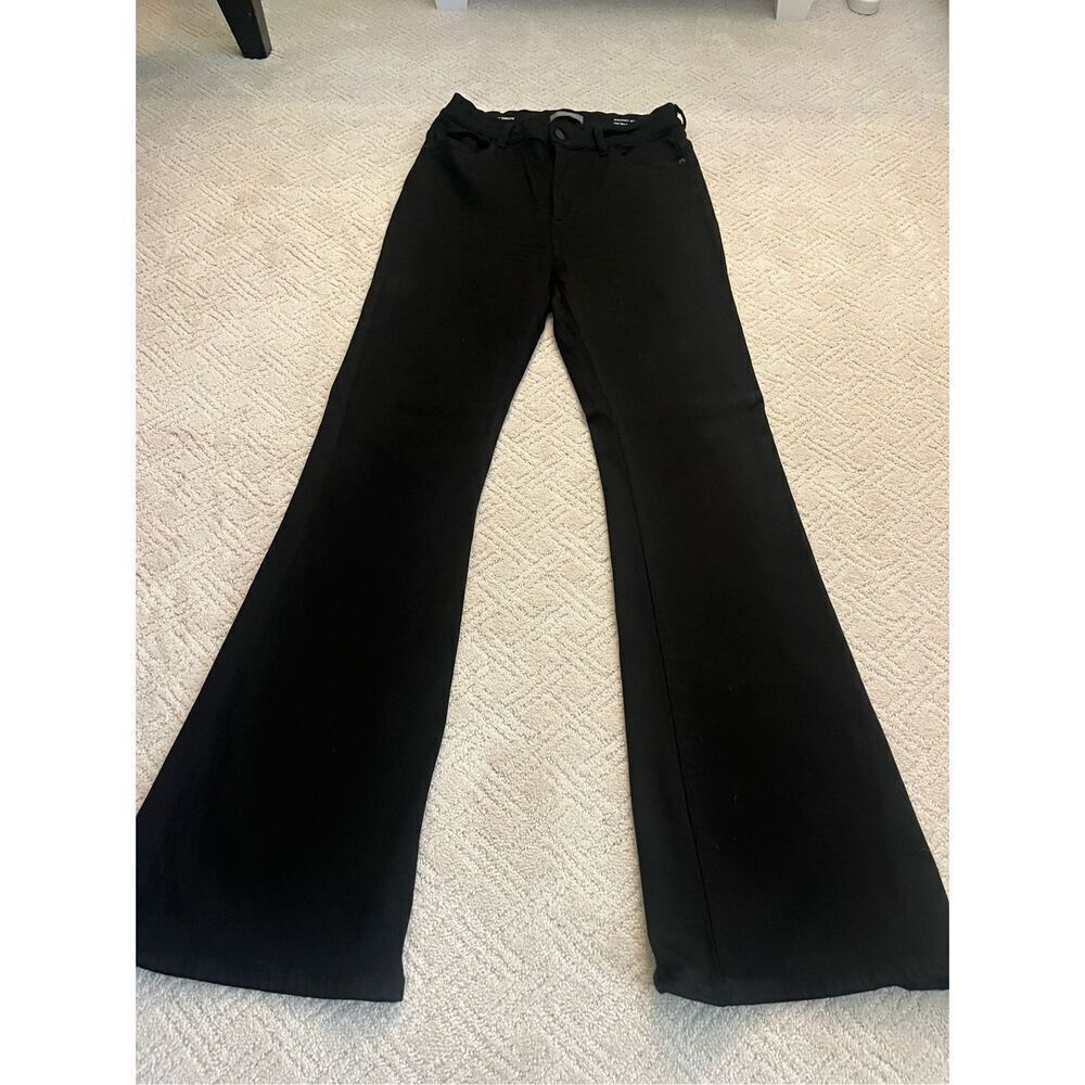 DL 1961 Bridget Boot High Rise Instasculpt Black Jeans - Picture 3 of 10